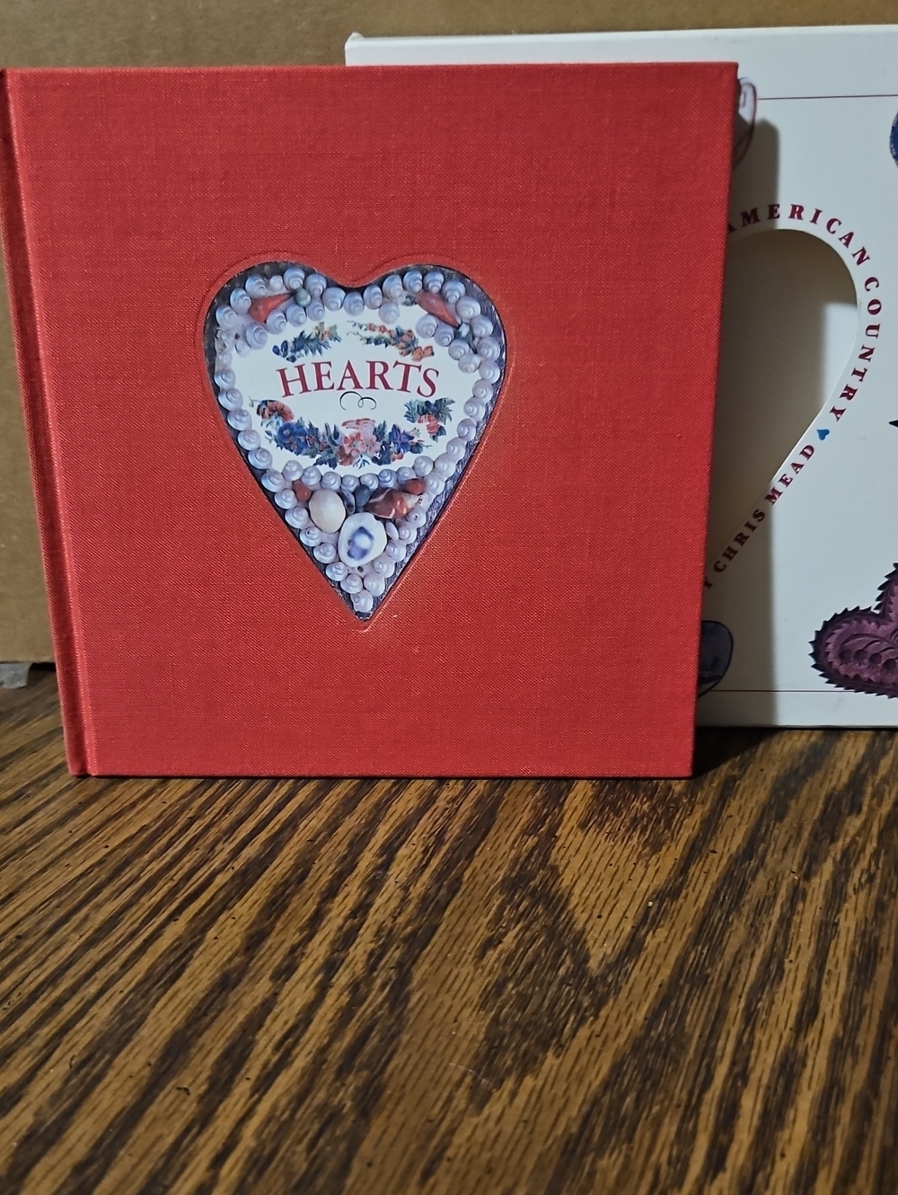 Mary Emmerling's "American Country Hearts"- Vintage 80s - Hardback w/Slipcase